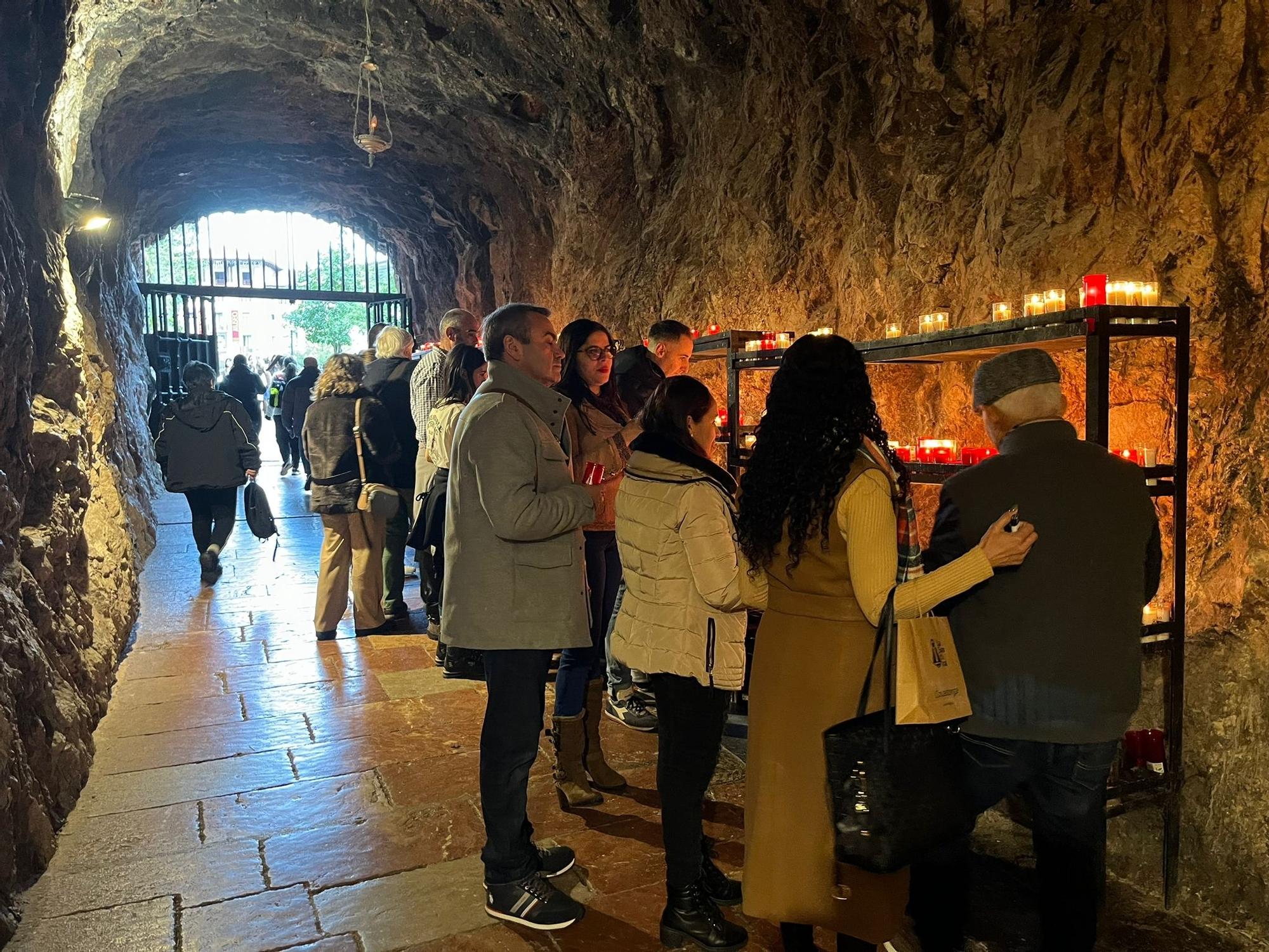 Covadonga, lleno por Navidad