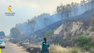 El Rey Felipe telefonea a María Guardiola, preocupado por la situación de los incendios en Extremadura