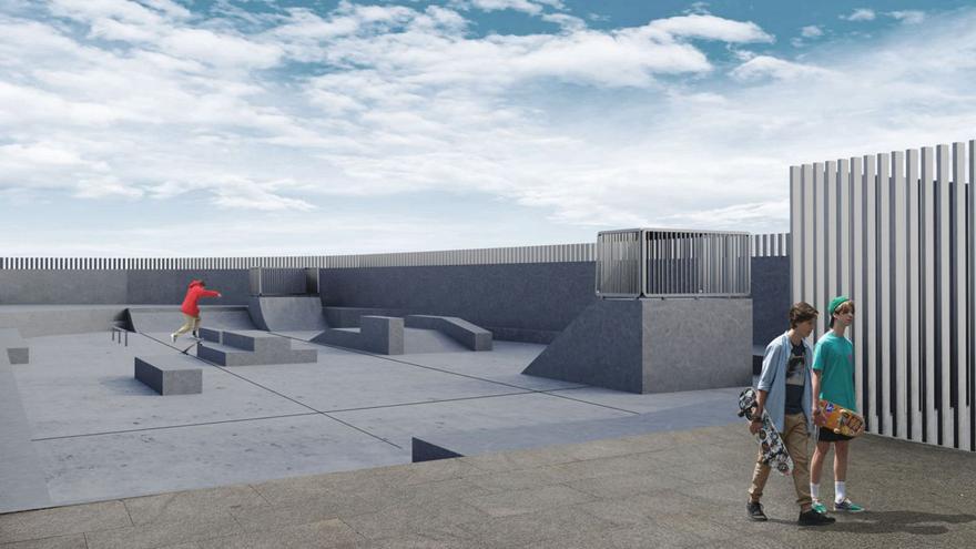 Recreación del recinto tras su reforma.