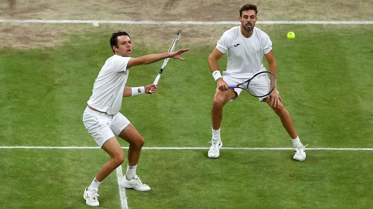 Granollers y Zeballos se quedan a las puertas de la final de Wimbledon