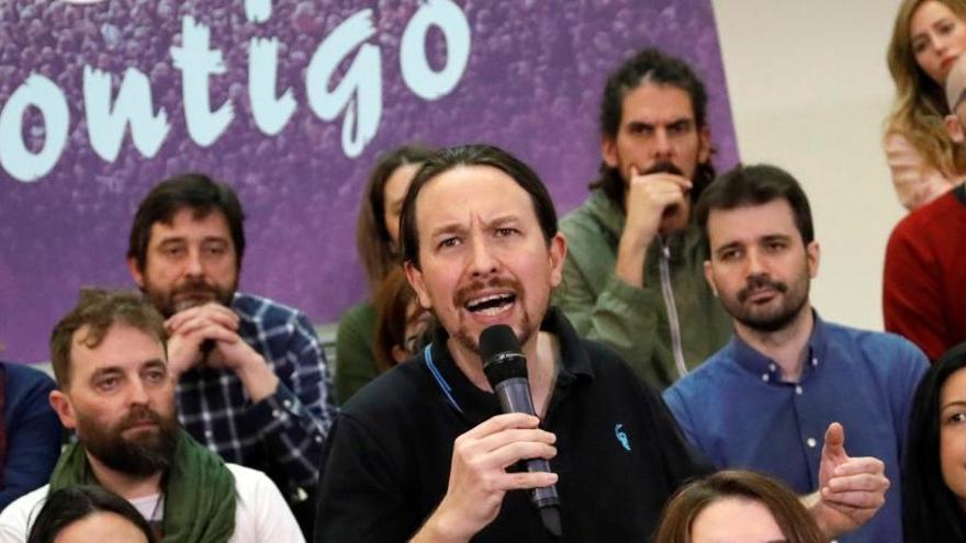 El secretario general de Podemos, Pablo Iglesias.