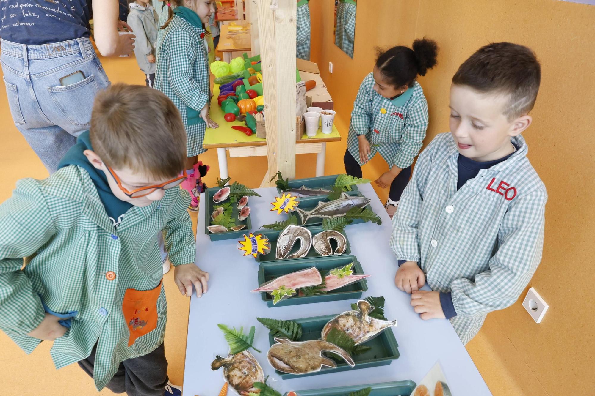 El colexu Alfonso Camín demuestra que "tien bon canil"