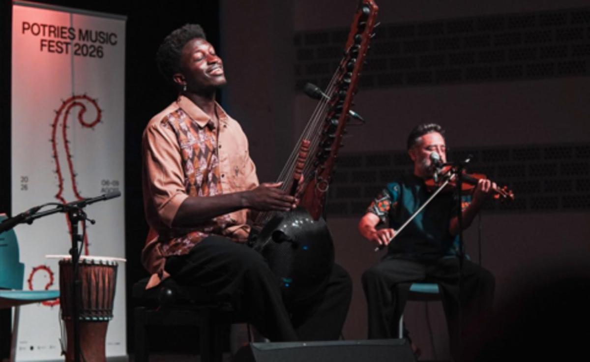 La música senegalesa de Momi Maiga ha dado carácter internacional al IX Potries Music Fest