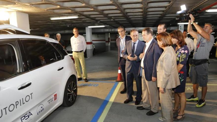 El coche autónomo recorre las calles de Vigo