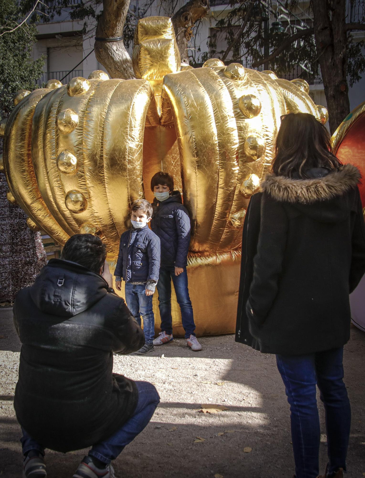 El Mercat de Nadal viste la Glorieta de oferta comercial y ocio