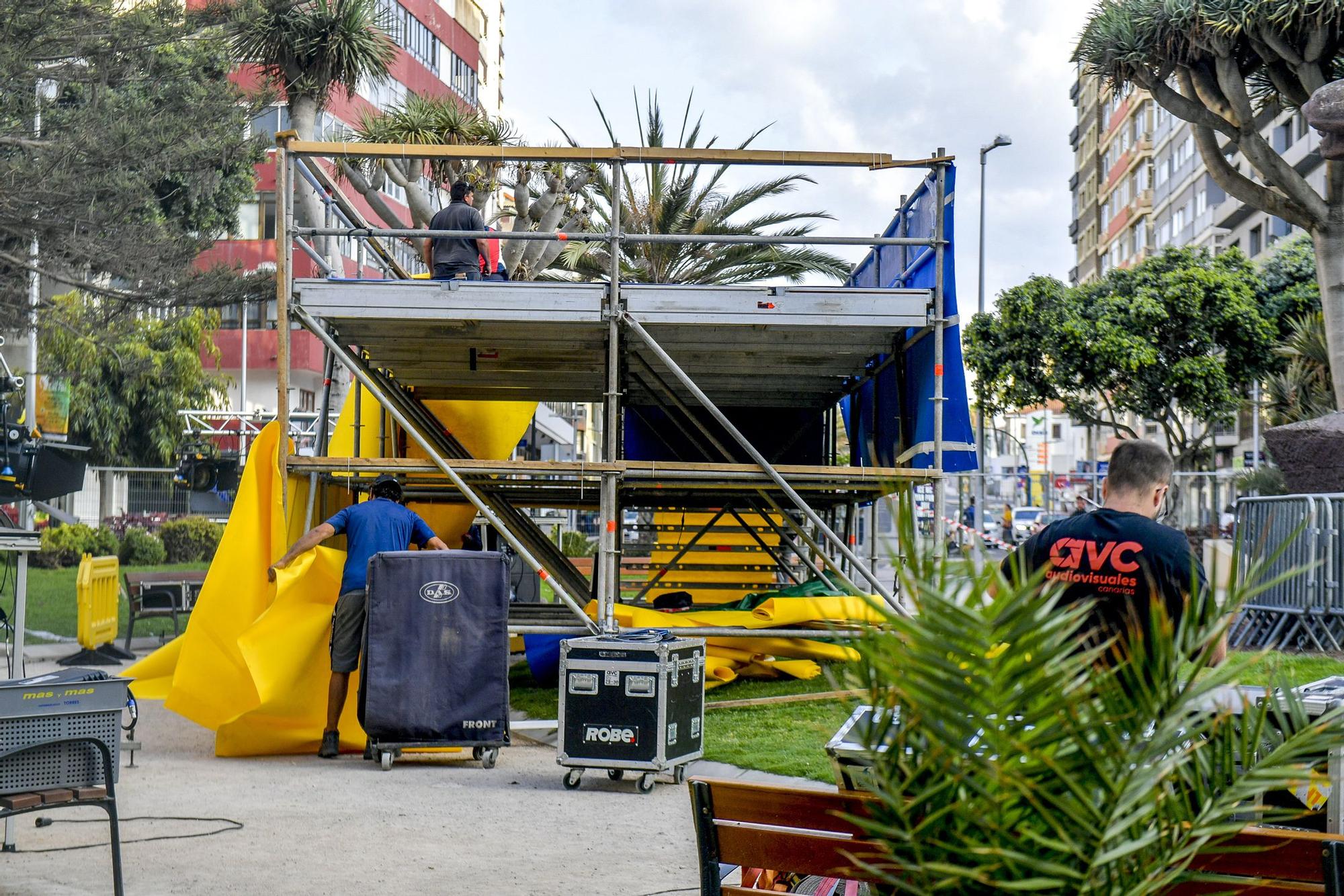 La ciudad vibró con la victoria de la UD Las Palmas contra el Cartagena