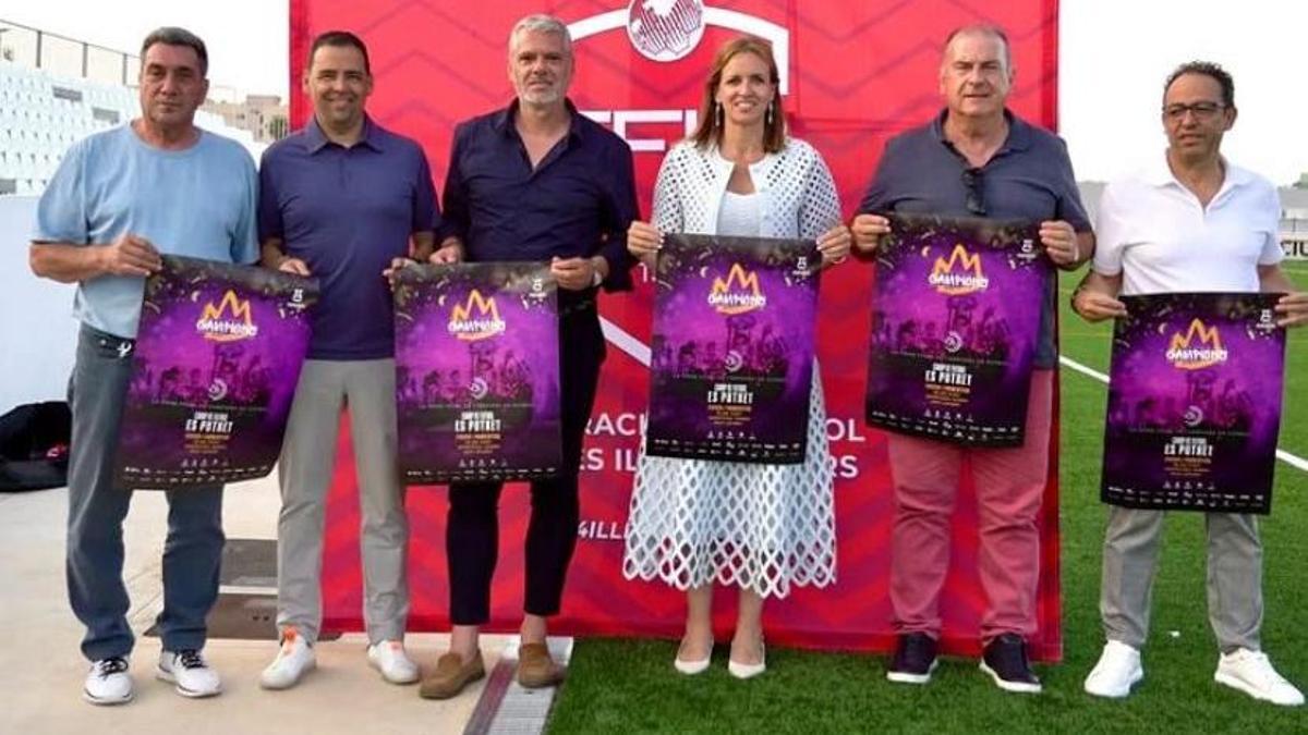Presentación de la 'Festa de Campions de Fútbol de Eivissa y Formentera'' en Es Putxet.