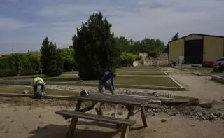 El parque de San Bernabé, un "oasis" en el Casco Histórico