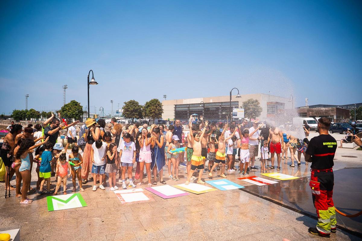 Manguerazo solidario en Bozuas para visibilizar la esclerosis múltiple
