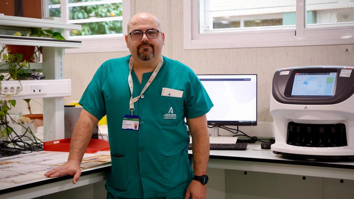 Rafael Sánchez, jefe de Anatomía Patológica del hospital Reina Sofía