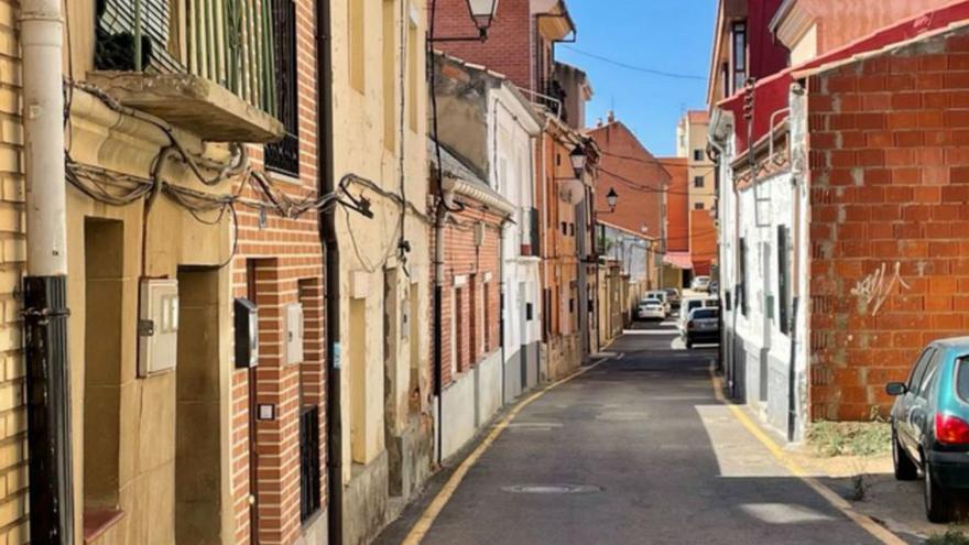 La calle Santa Catalina, una de las que se verán mejoradas. | Cedida