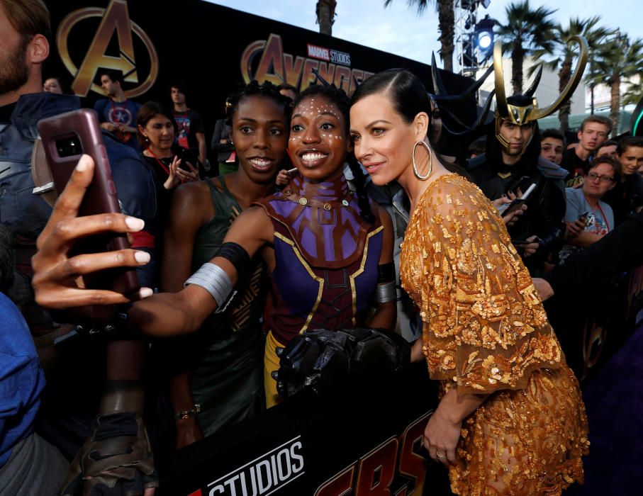 La premier d'«Avengers: Infinity War» reuneix les estrelles de Marvel