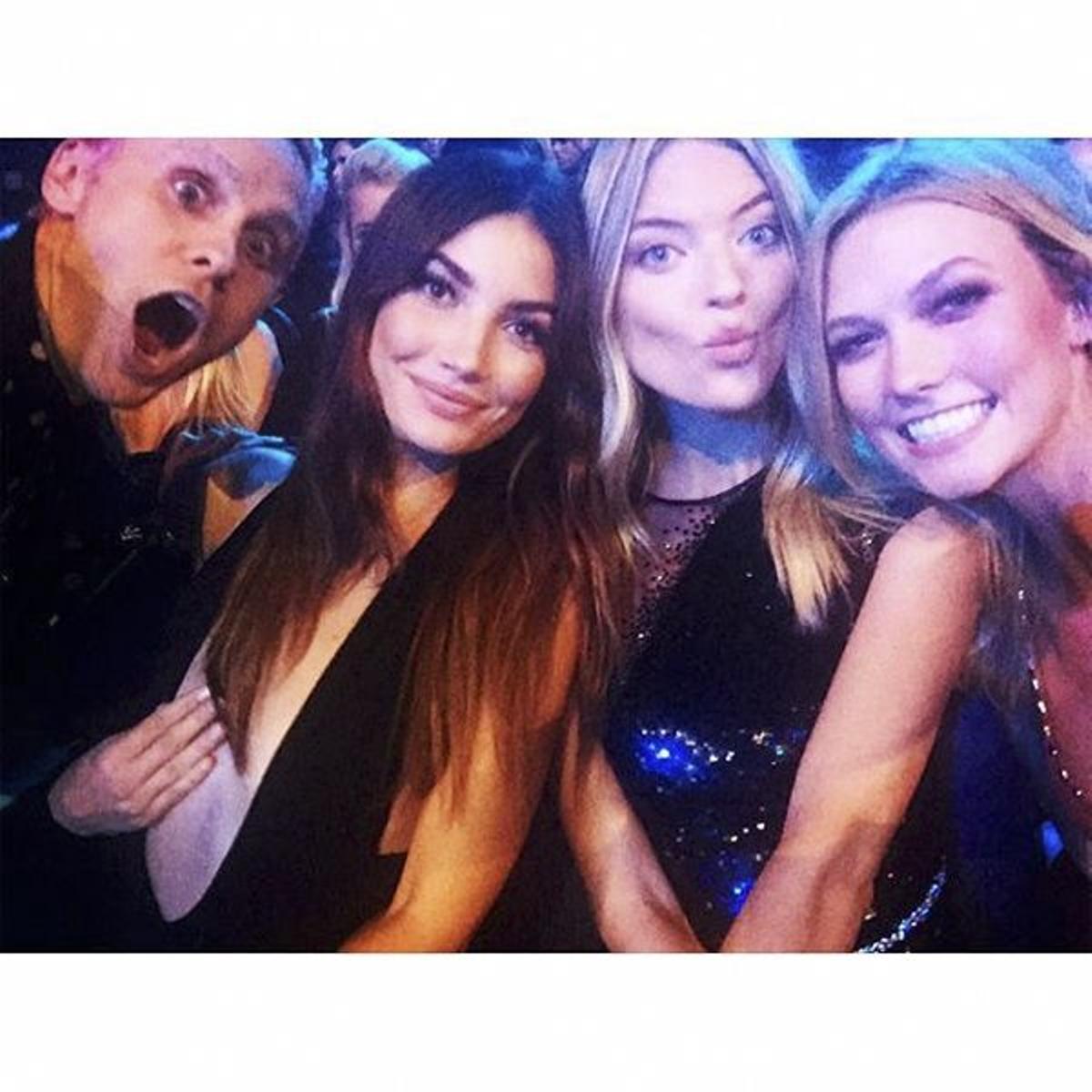 VMA 2015 en Instagram: Jared Leto, Lily Aldridge, Marta Hunt y Karlie Kloss