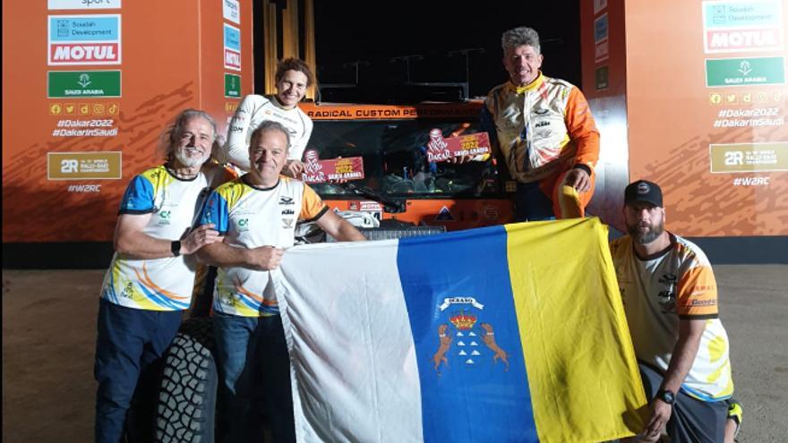 La Expedición Canarias Dakar 2022 cumple a lo grande con su objetivo