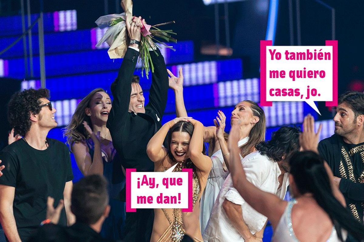 Pelayo Díaz coge el ramo en 'Bailando con las estrellas'