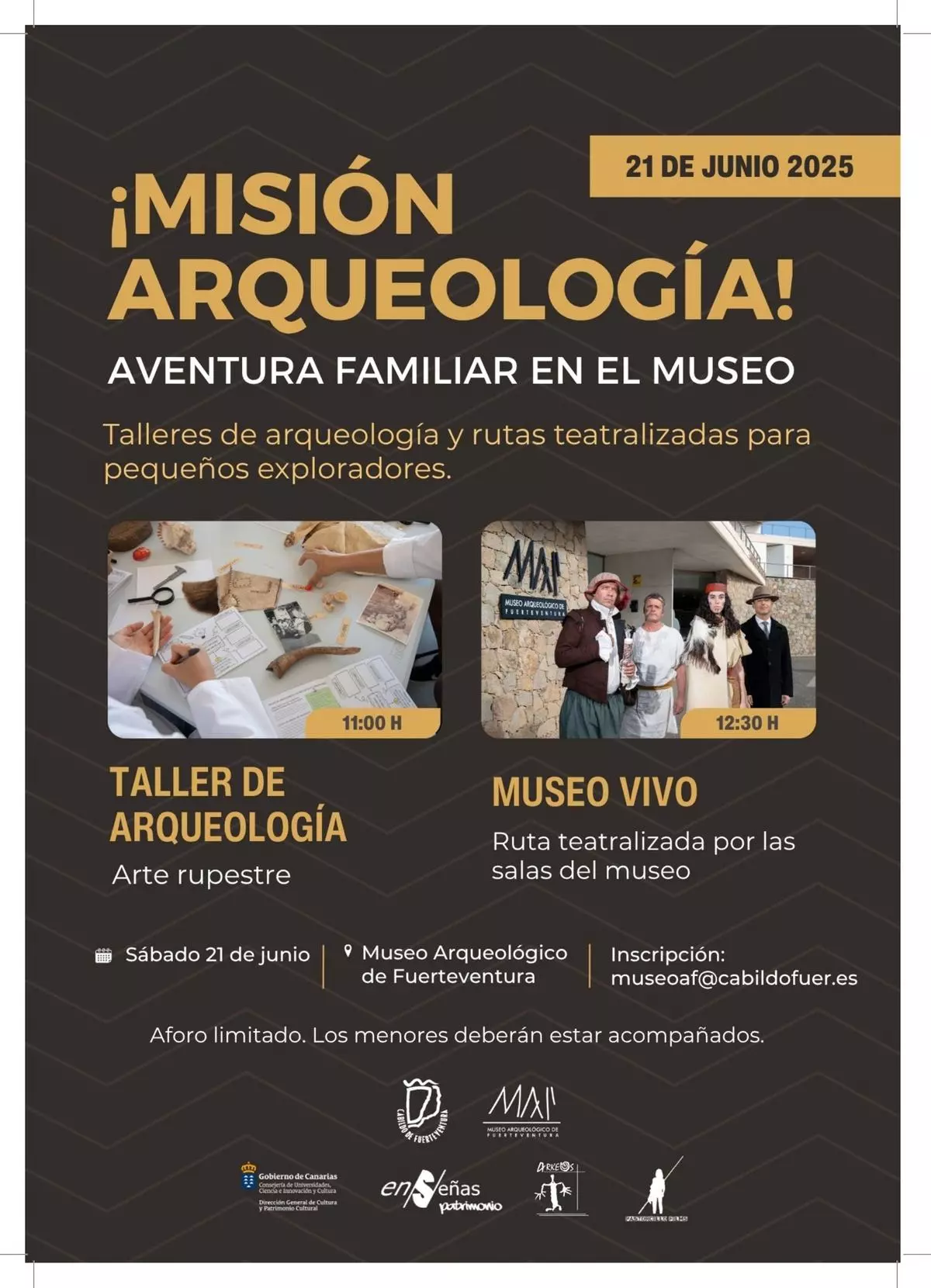El Museo Arqueológico de Fuerteventura apuesta por divulgar la cultura indígena entre los niños de la isla