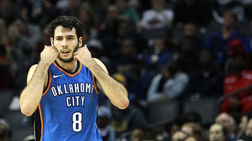 Abrines sale de titular y destaca con Thunder; Rubio, baja por una lesión en la cadera