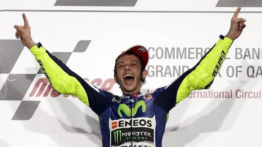 Rossi ilumina el Mundial