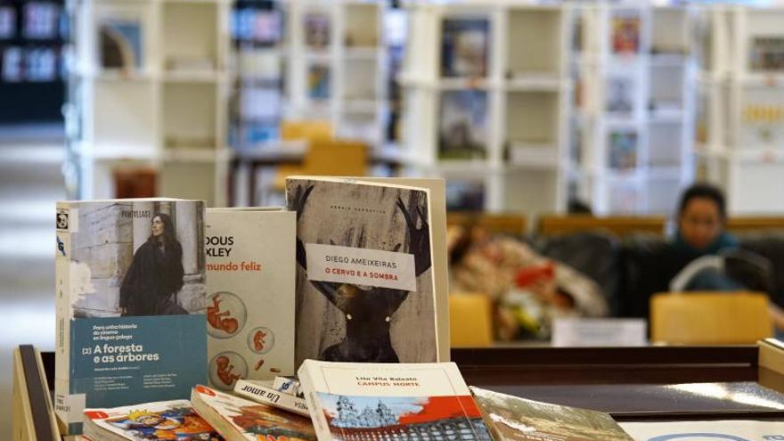 Parte dos libros de máis demanda na biblioteca Ánxel Casa l/F.: Jesús rieto