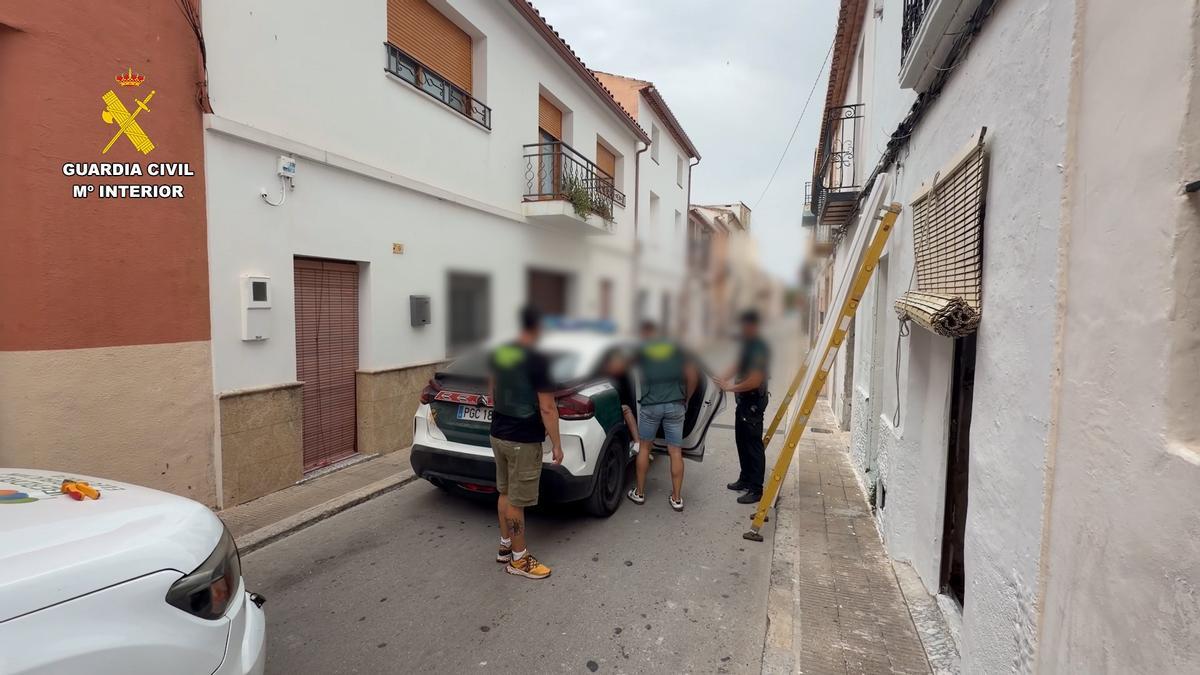 La plantación estaba oculta en una vivienda del casco antiguo