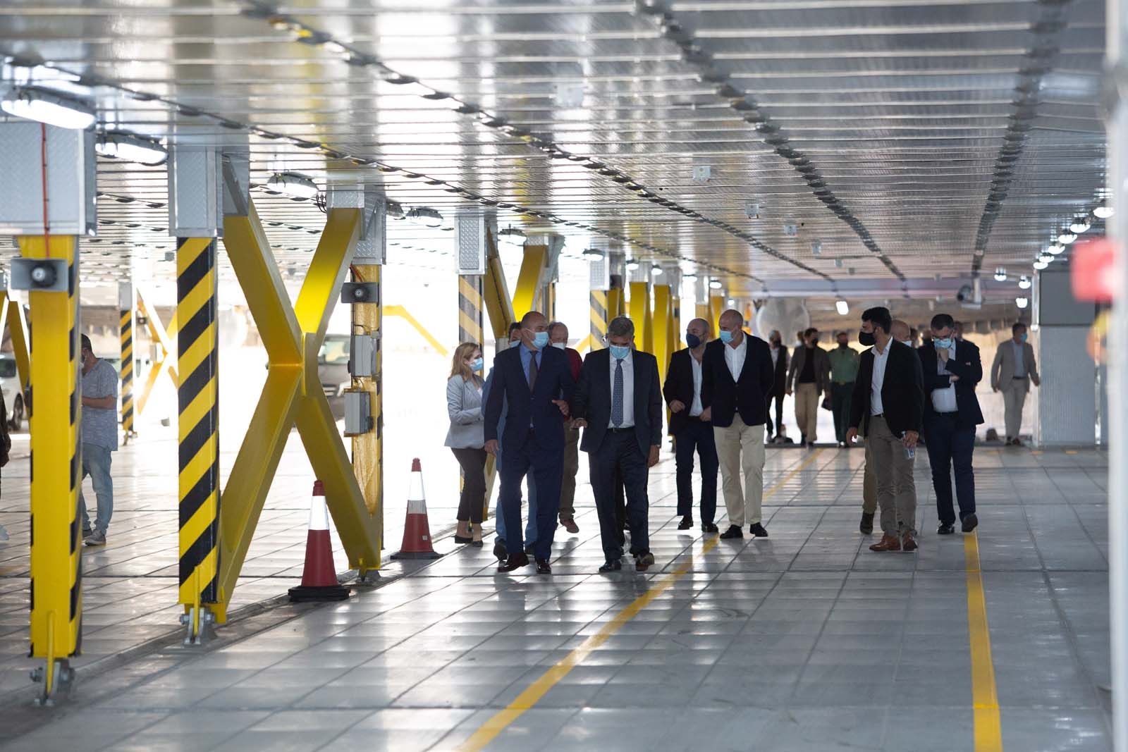 Inauguración del nuevo barco de Baleària, Eleonor Roosevelt.