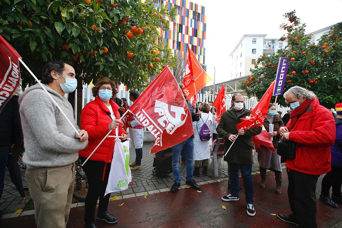 Manifestación en defensa de la sanidad pública