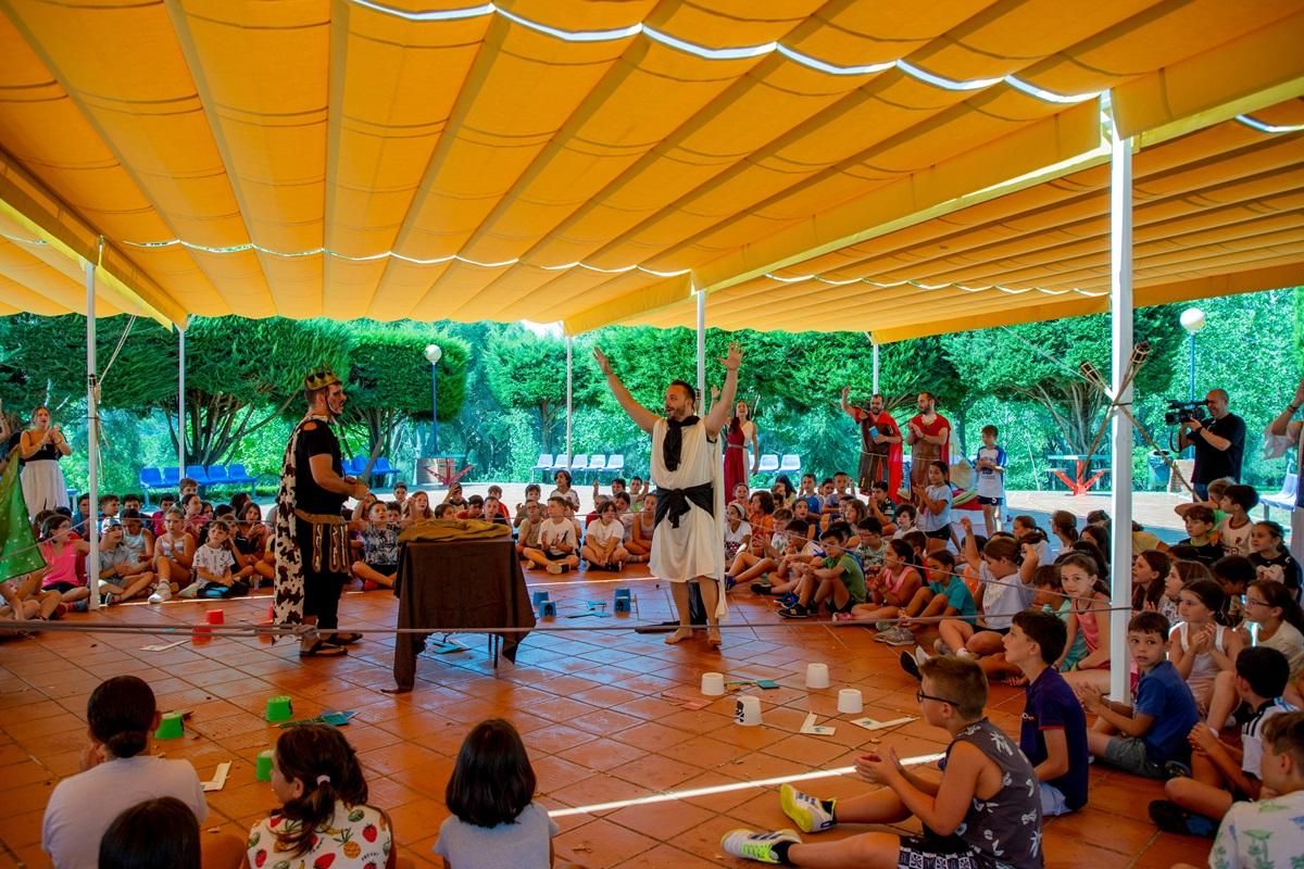 Actividades durante los campamentos de verano de Cerro Muriano.