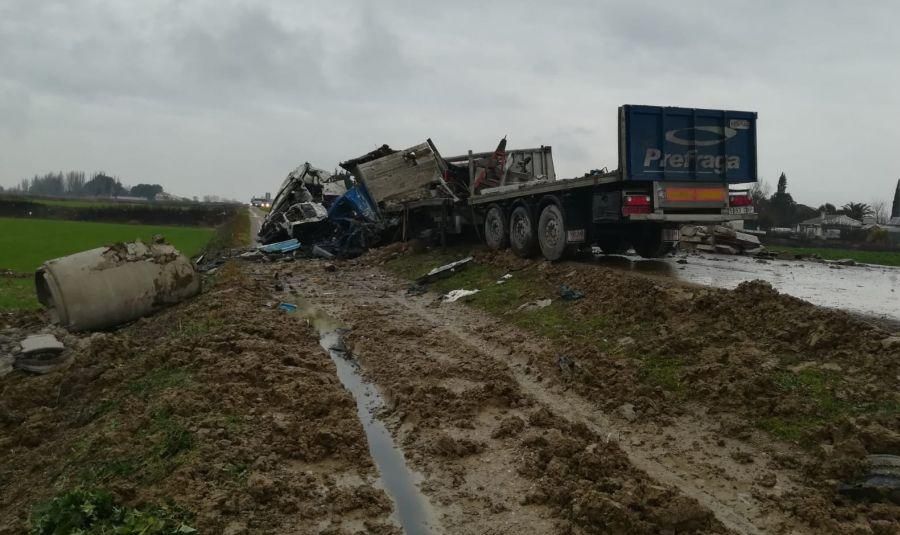 La carretera se cobra tres vidas en un brutal accidente en Osera