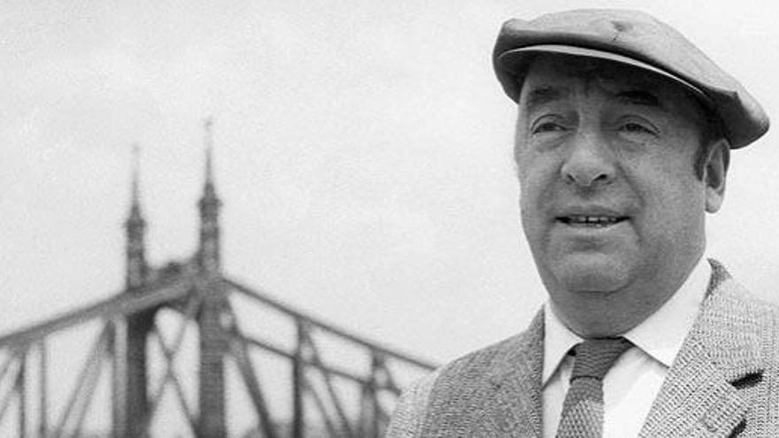 Pablo Neruda, en una imagen de 1956.