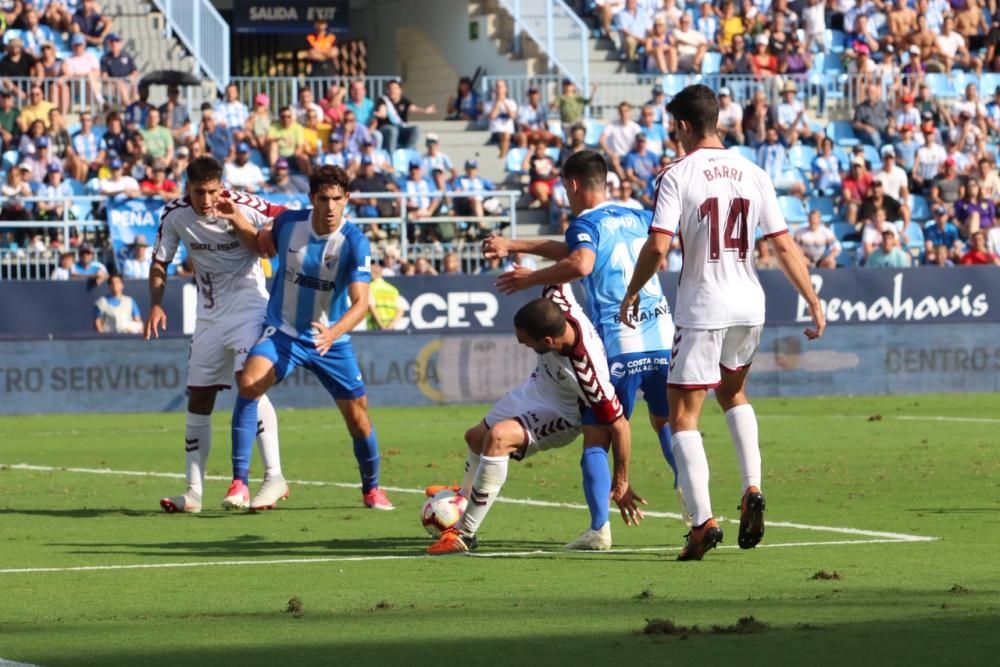 Partido Málaga CF-Albacete.