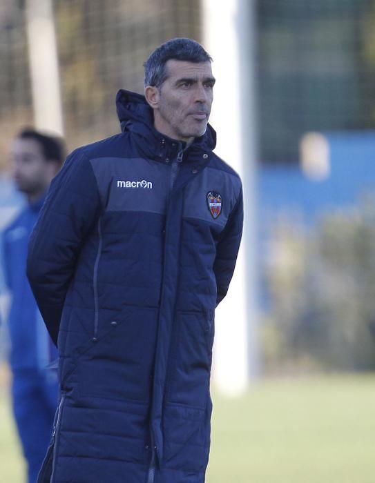 El entrenamiento del Levante UD