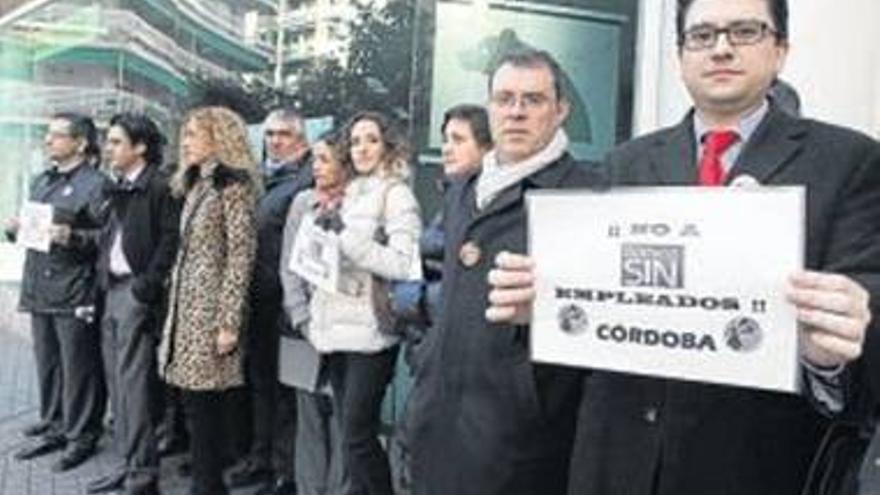 Trabajadores de Bankia paran contra el ERE