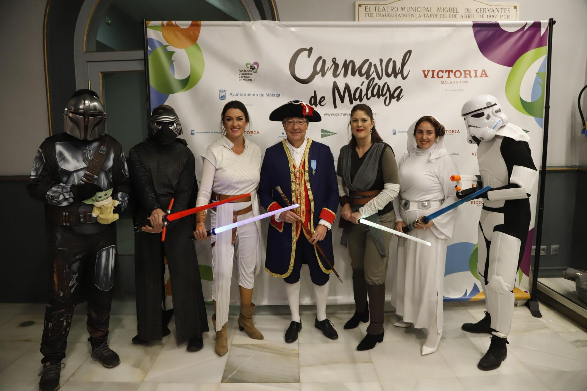 Photocall de la final de COAC del Carnaval de Málaga