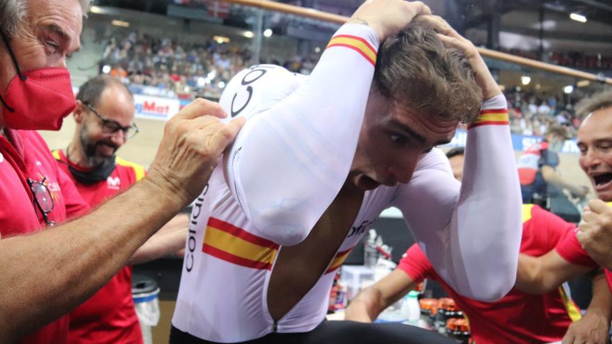 El alicantino Alejandro Martínez, bronce en el Mundial de ciclismo en pista