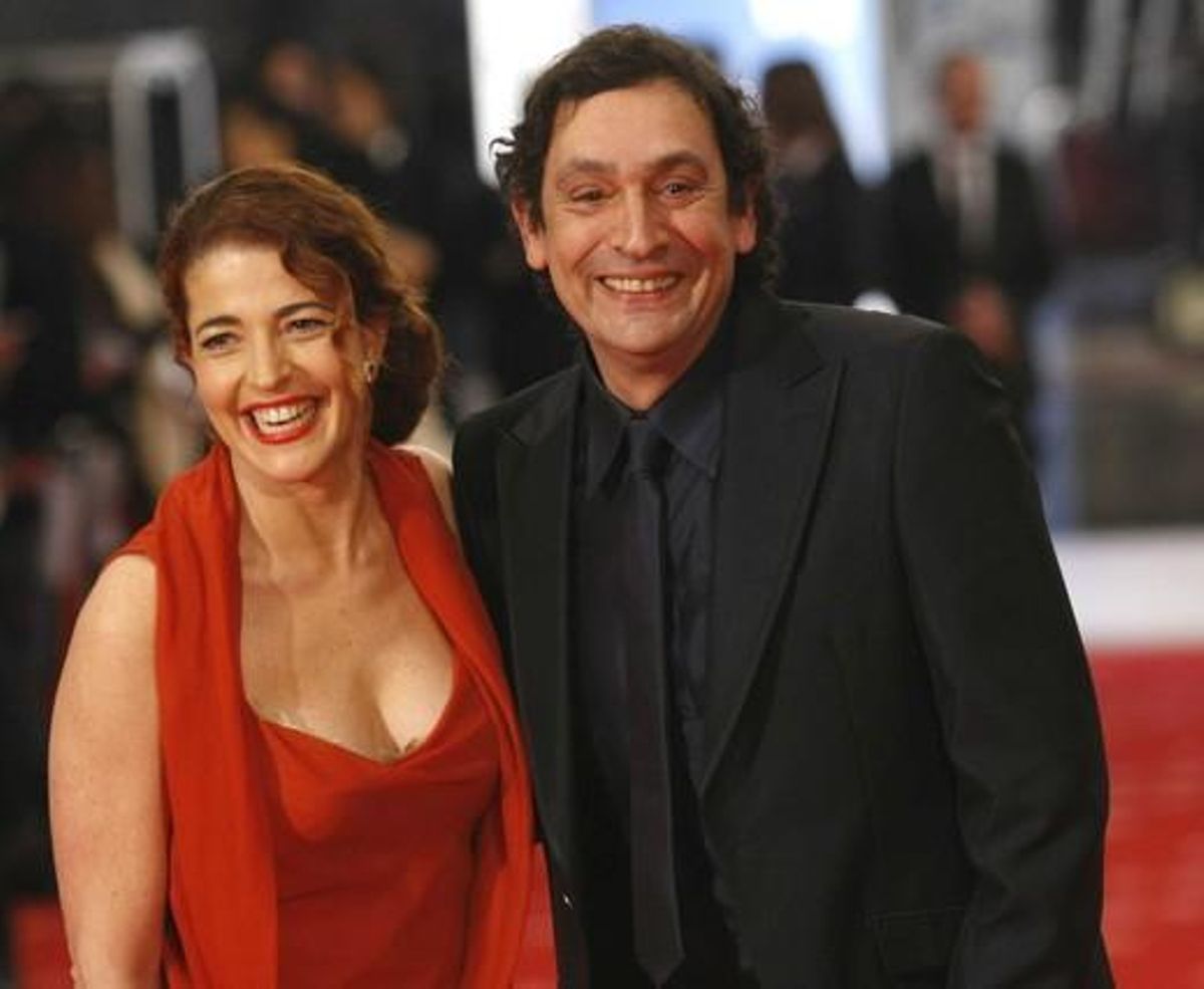 L’actriu Nora Navas i el director Agustí Villaronga.
