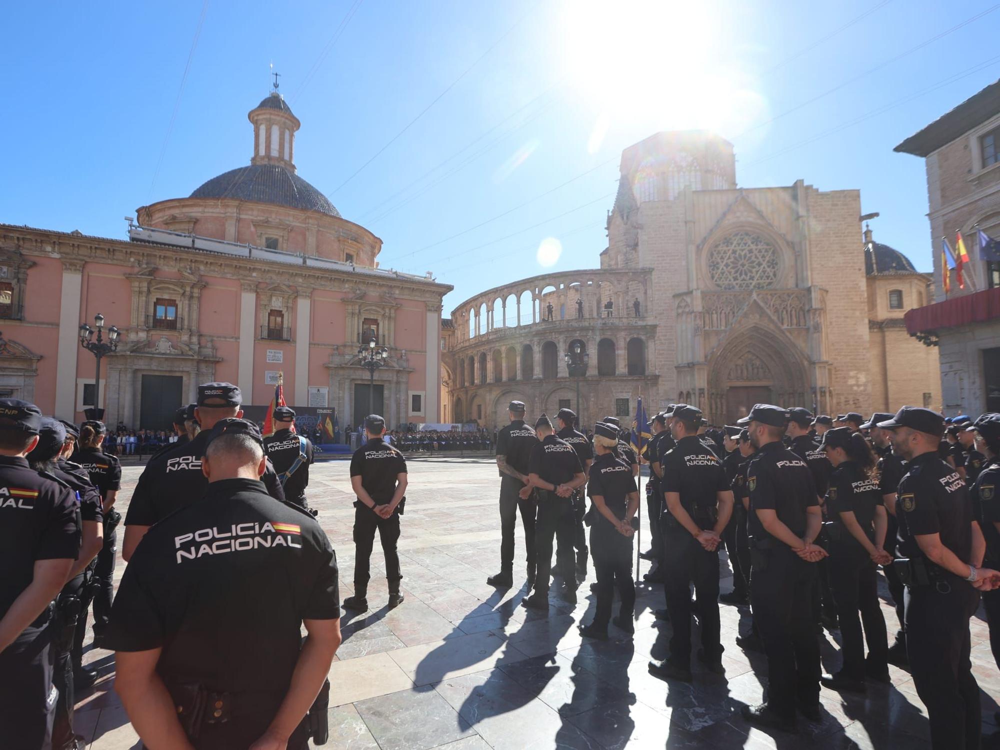 La Policía Nacional de Valencia celebra el Día de los Santos Ángeles Custodios