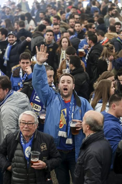 Fiesta de la APARO en el Carlos Tartiere