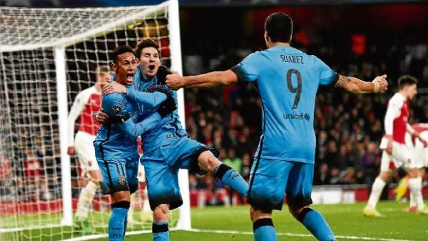 Messi acaba amb l&#039;Arsenal