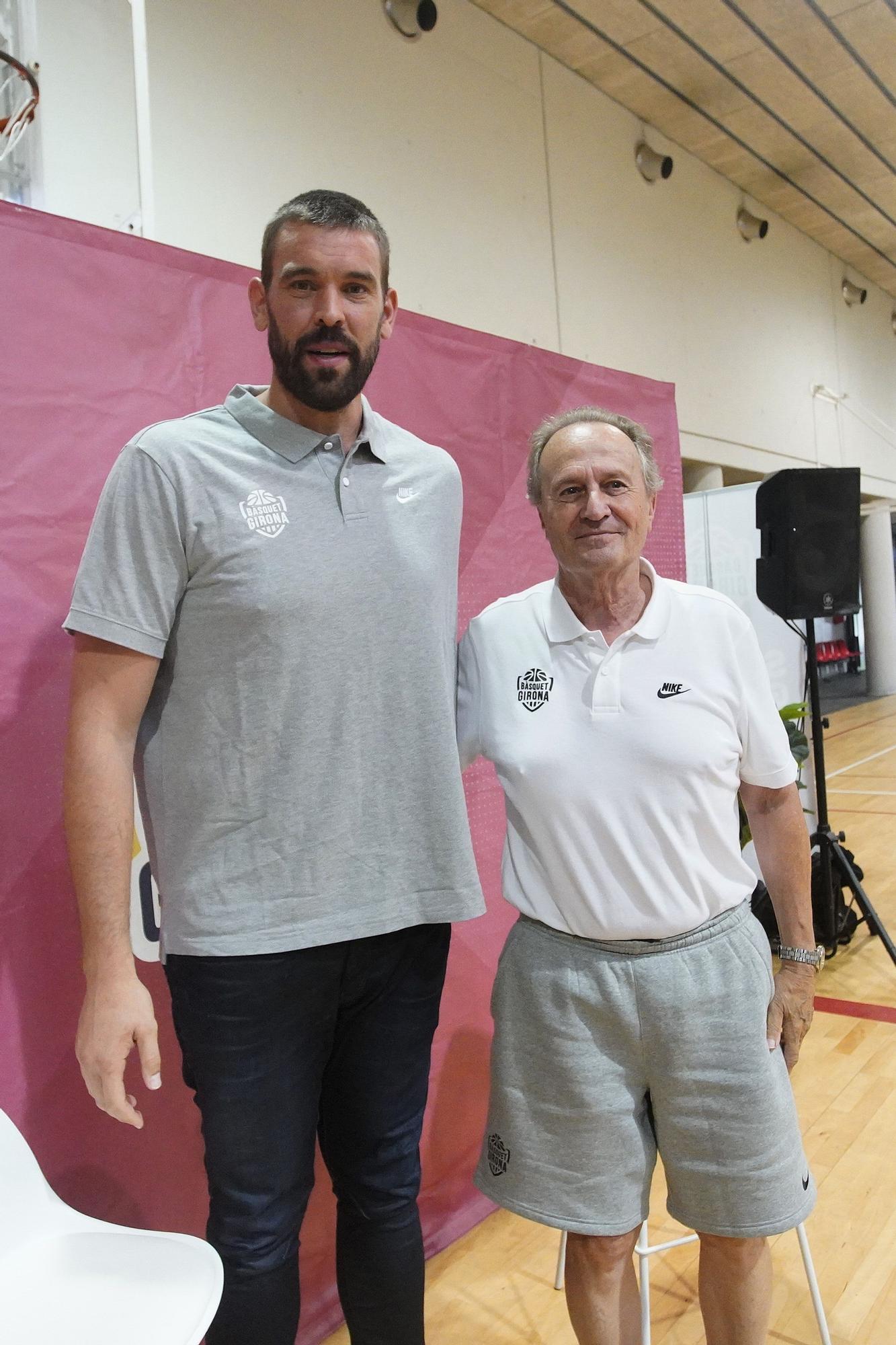 Presentació d'Aíto García Reneses com a nou entrenador del Bàsquet Girona