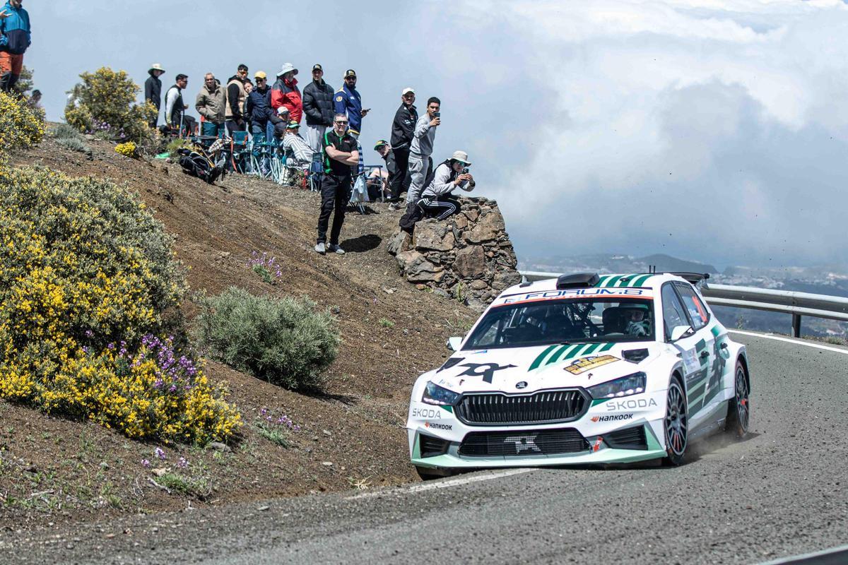 La segunda jornada del Rally Islas Canarias 2026, en imágenes