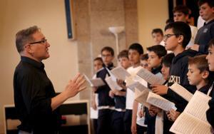 La Escolanía del Escorial: así conviven en el Monasterio el coro de jóvenes de 9 a 18 años. Foto: José Luis Roca