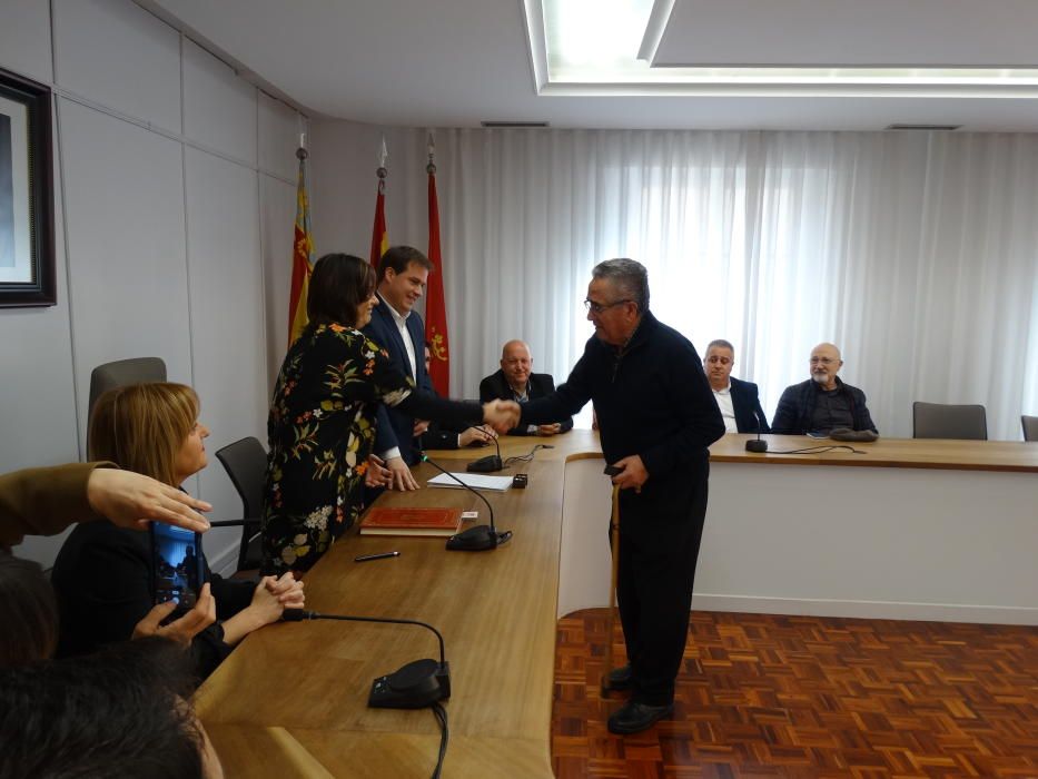 Homenaje a las víctimas del bombardeo franquista en Xàtiva