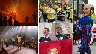 Música, foc, tradicions... I pluja: així s'ha viscut el primer tram de les Fires de Figueres 2024