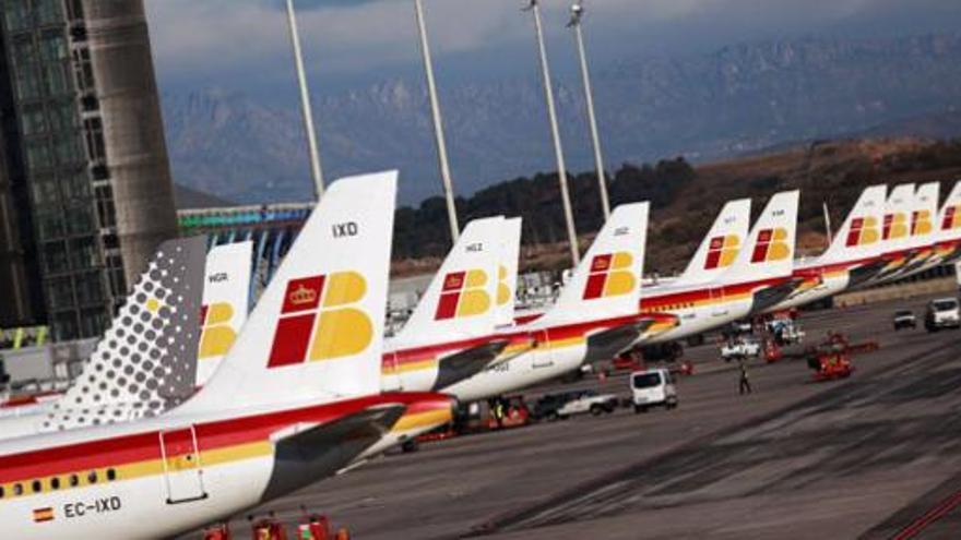 Iberia cancelará 254 vuelos por las próximas huelgas