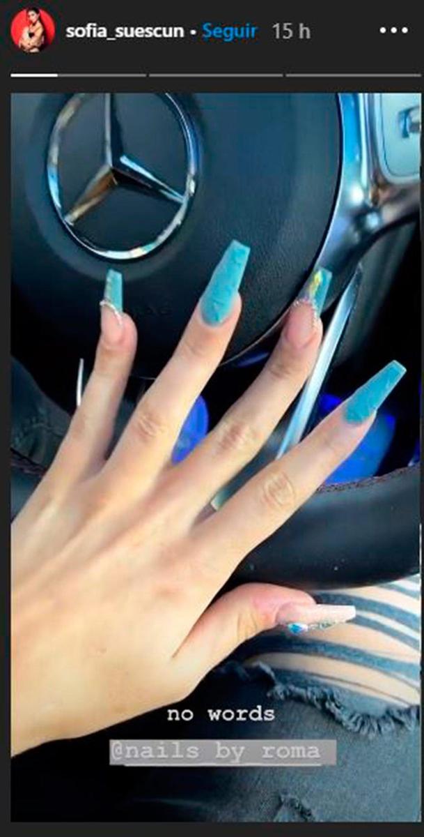 Manicura de Sofía Suescun