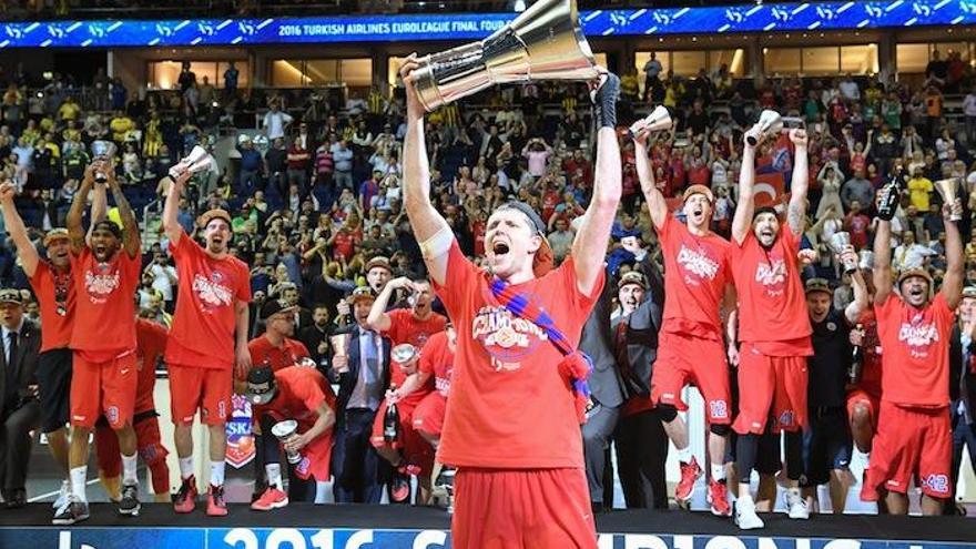 El CSKA, campeón de Euroliga.