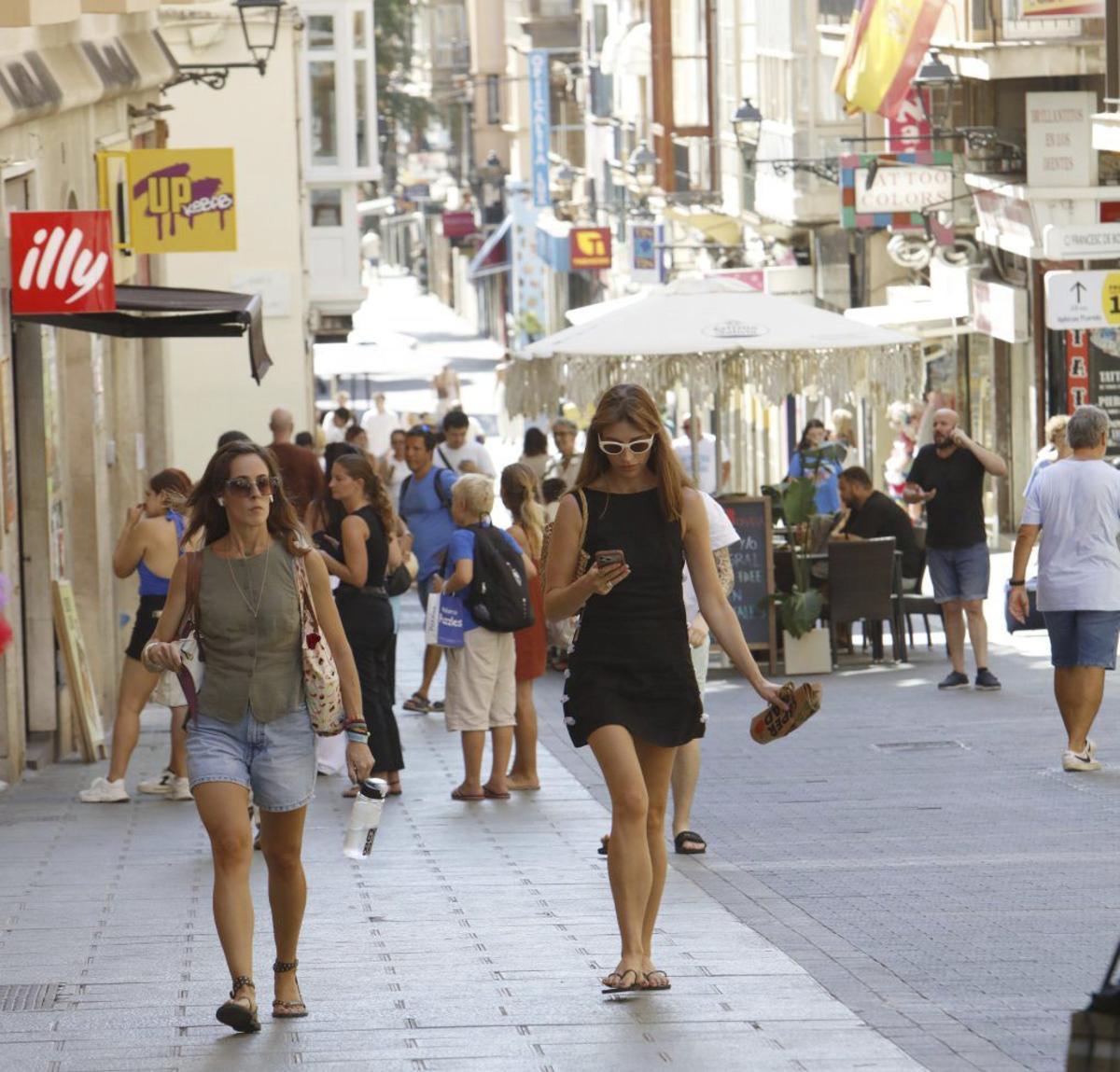 Vier Straßen, vier Arten zu shoppen
