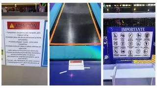 Vídeo | Desde el parque Dream Planet aseguran que las instalaciones son "100%" seguras y que los clientes que han sufrido daños excedían el peso máximo