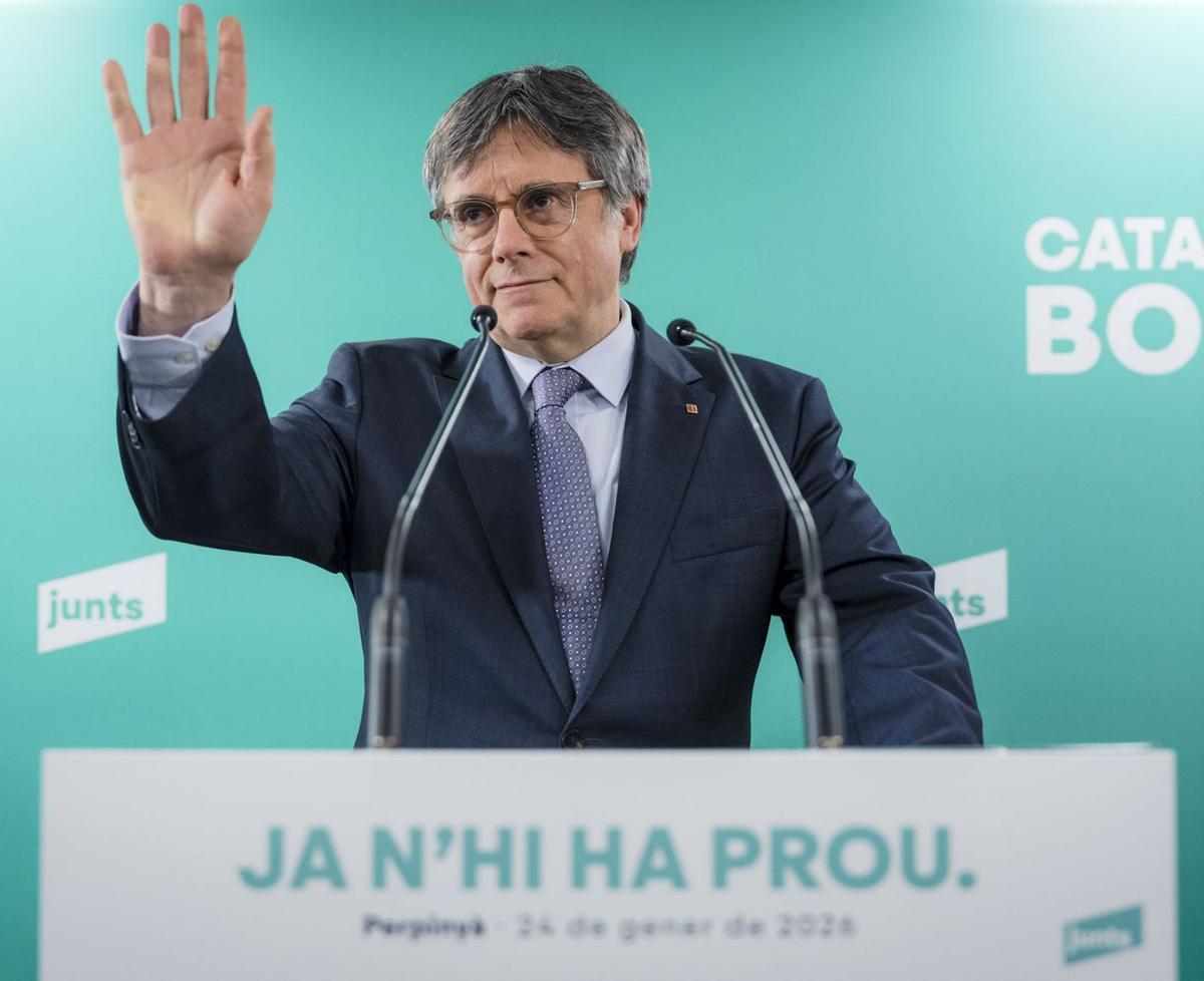 El TJUE anul·la la sentència contra la immunitat de Puigdemont