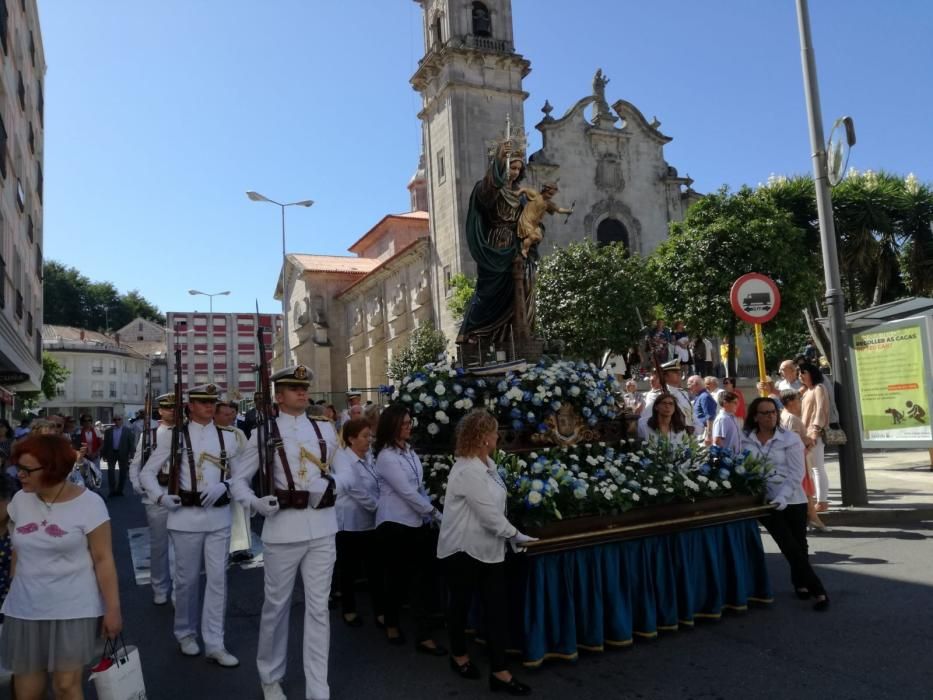 Marín loa a su Virgen del Puerto en sus fiestas patronales